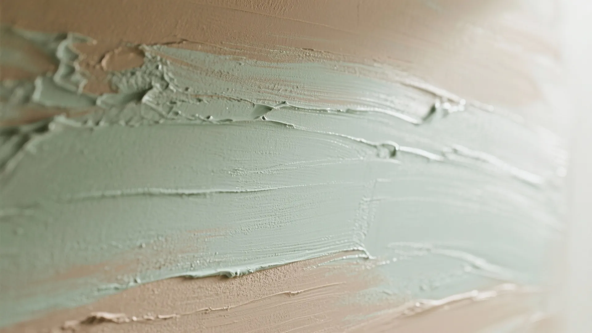 Color-Washed Accent Wall at the End of the Hall