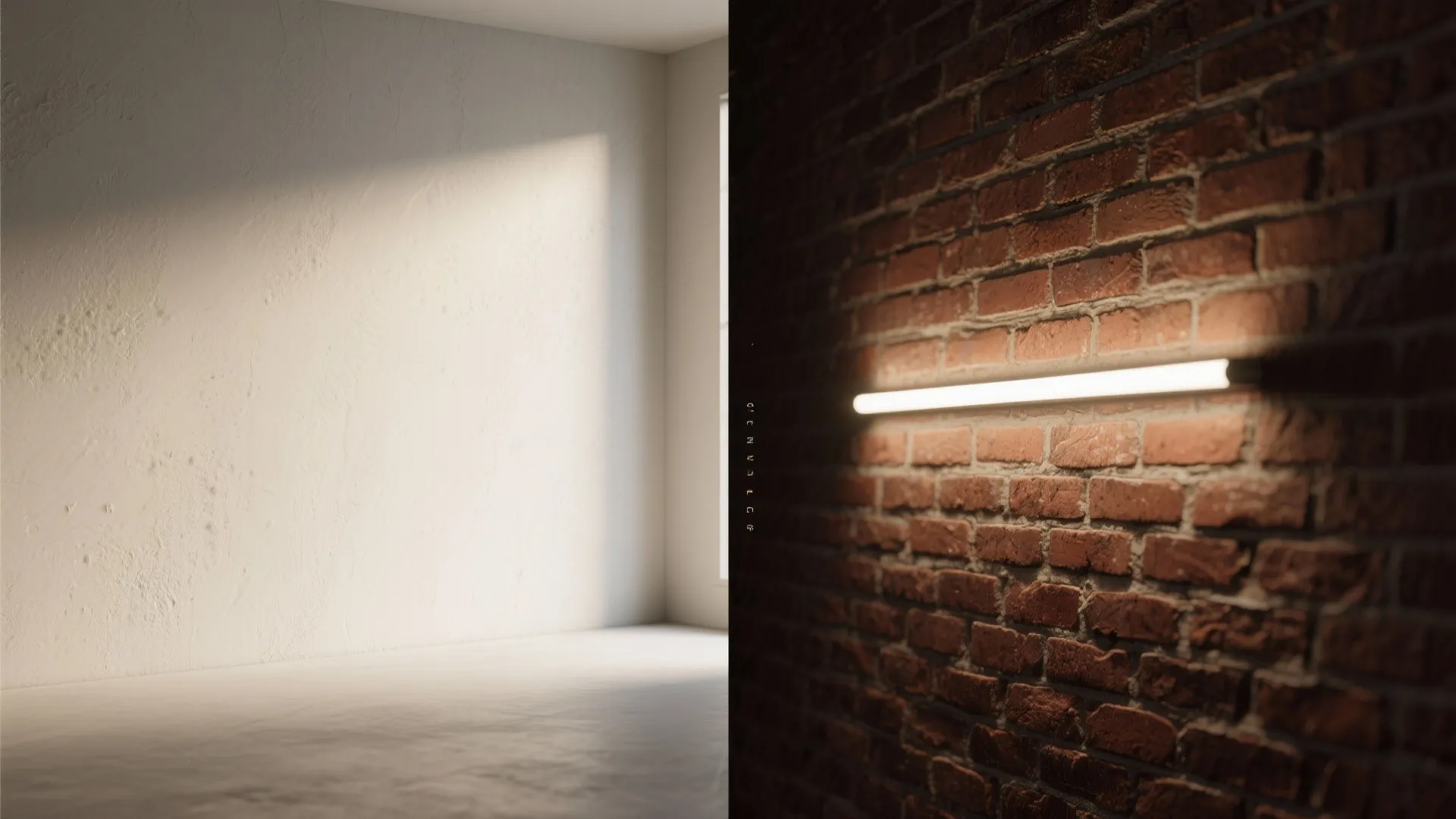 Wall washing vs grazing to show texture