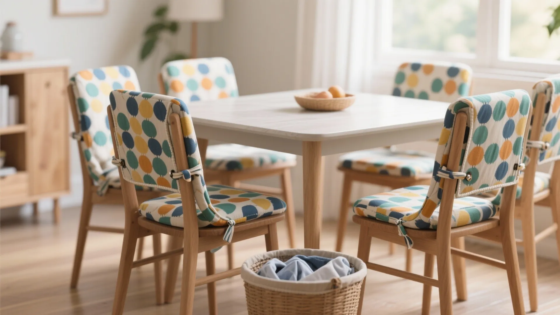 2. Removable, washable covers for real-life families