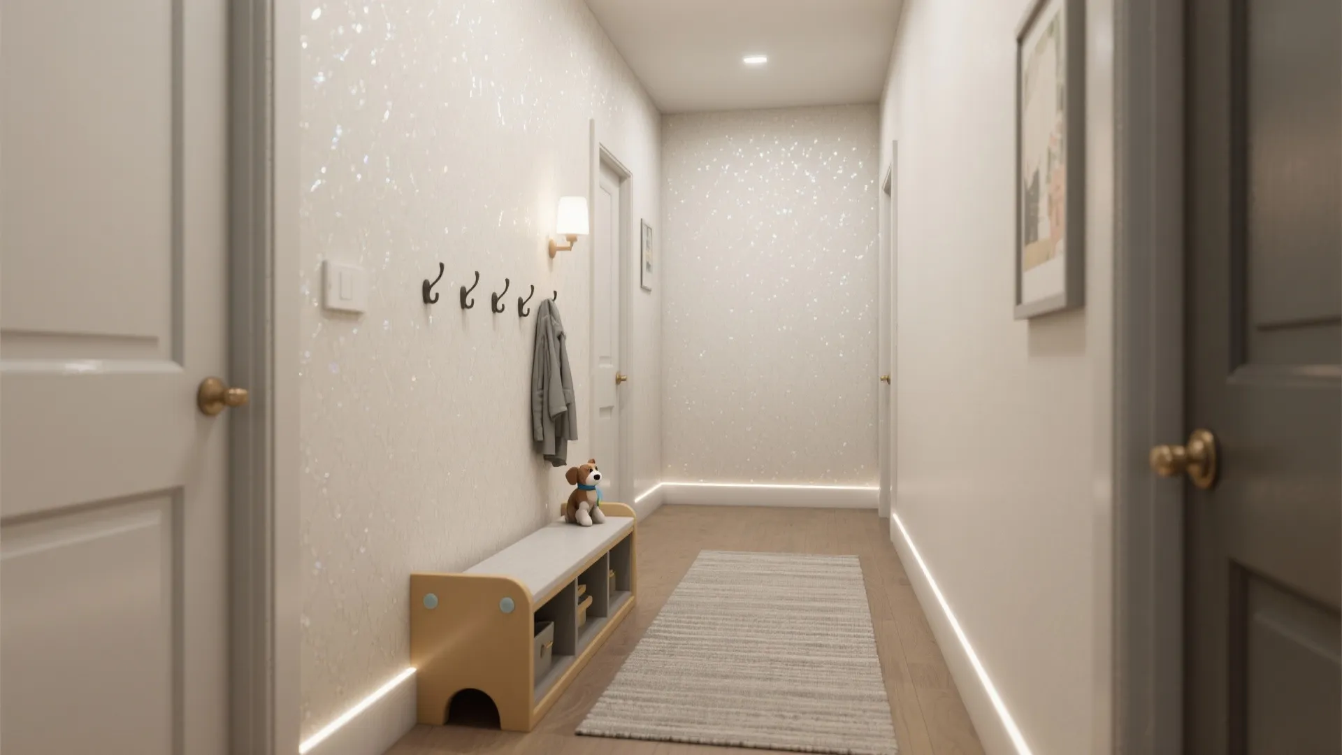 Light-Reflective and Washable Finishes for High-Traffic Halls