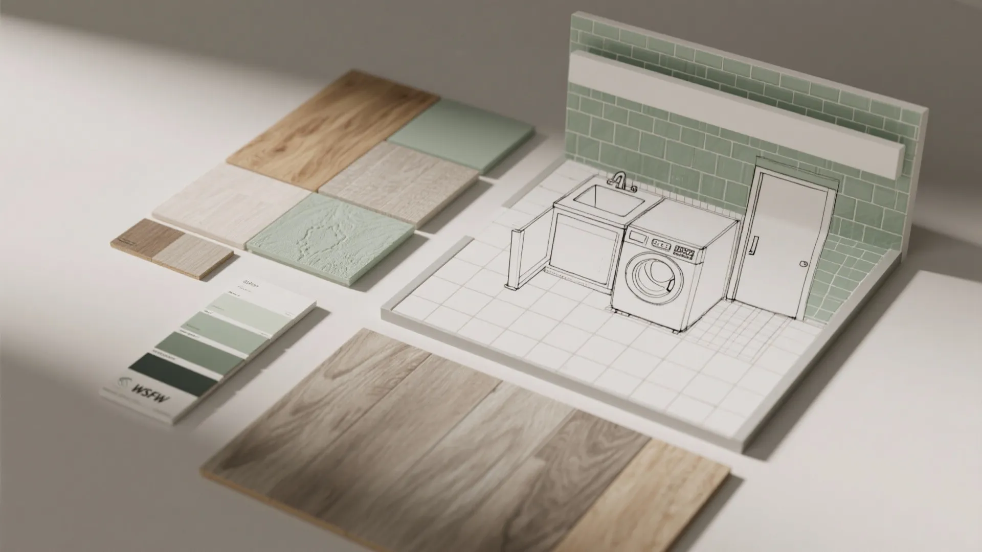 Tip 3: Pick washable finishes and rethink the layout