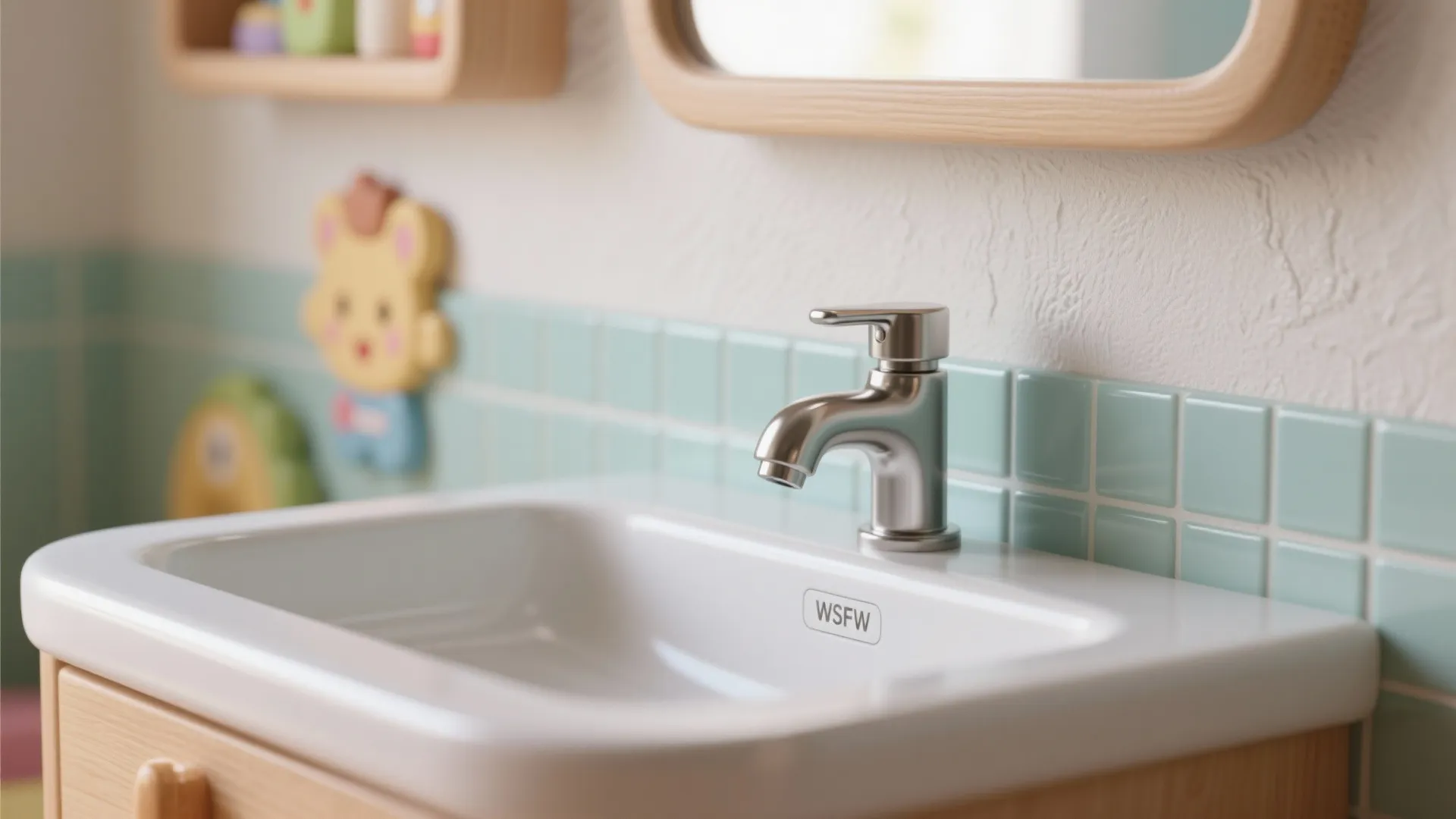 4. Washable Wall Treatments and Kid-Friendly Fixtures