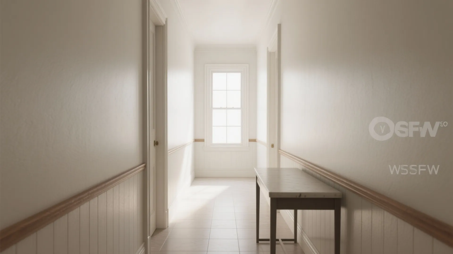 2. Durable, Washable Hallways