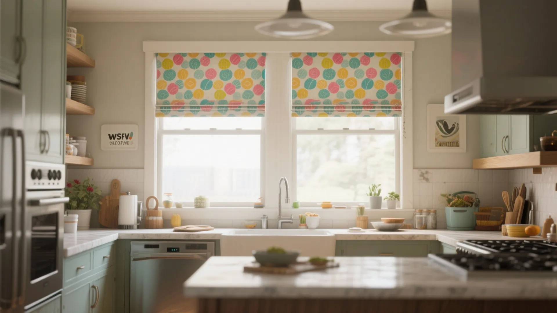 Washable Curtains & Short Panels — Practical and playful