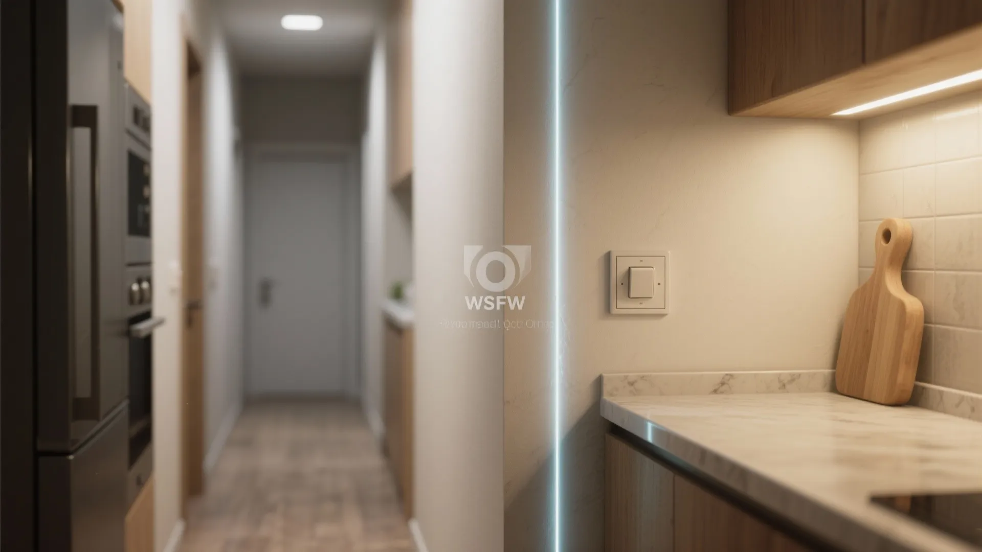 1. Zone the wall with washable paths