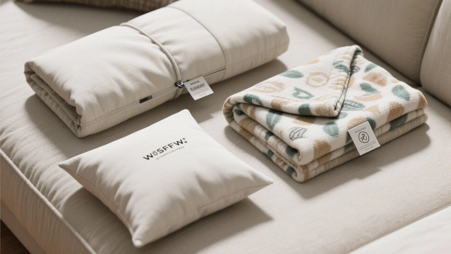 5. Keep textiles washable and layered