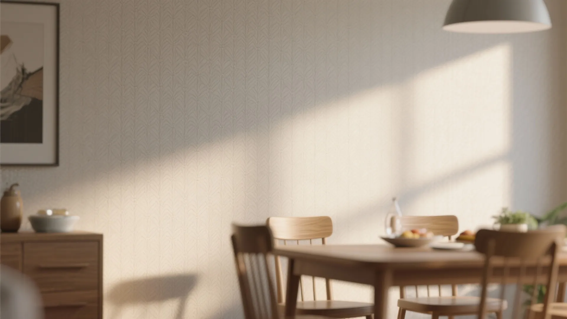 5. Washable vinyl for family-friendly dining