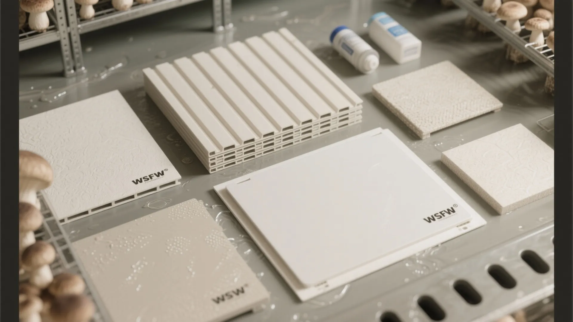 7. Wash-down friendly materials