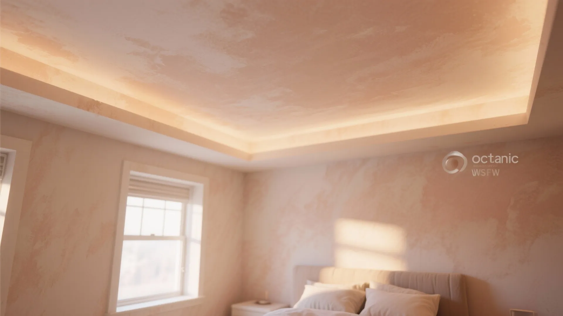 2. Paint the ceiling a whisper of color