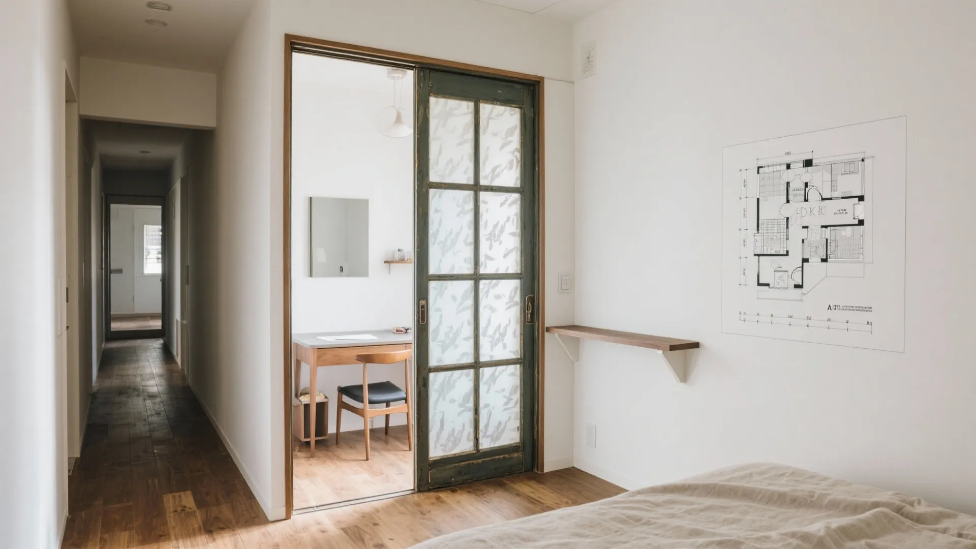 5. 扉は“開かないようにする”：引戸化と視線整理の効果