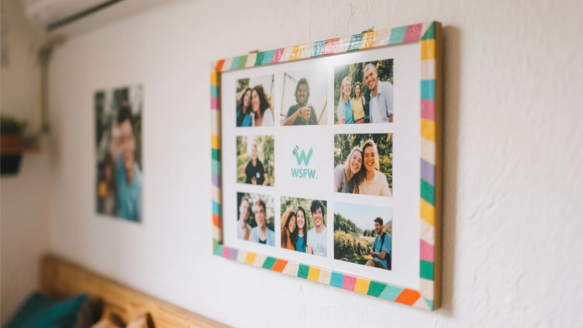 Photo Collage with Washi Tape