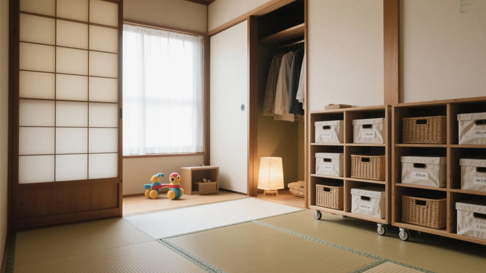Tips 2: 和室は“場”を切り替える可動収納で（東京小戸型×収納技巧）