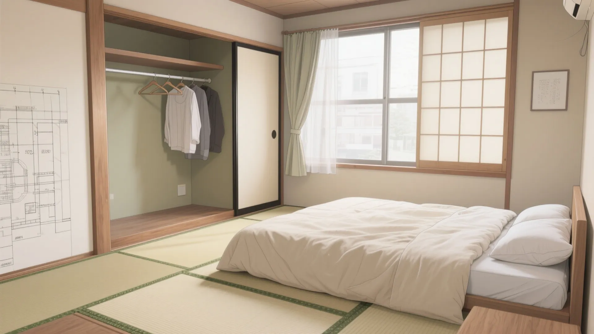 Tips 3: 和室は“寝る/しまう/干す”を一体化（日式风格を軸に）