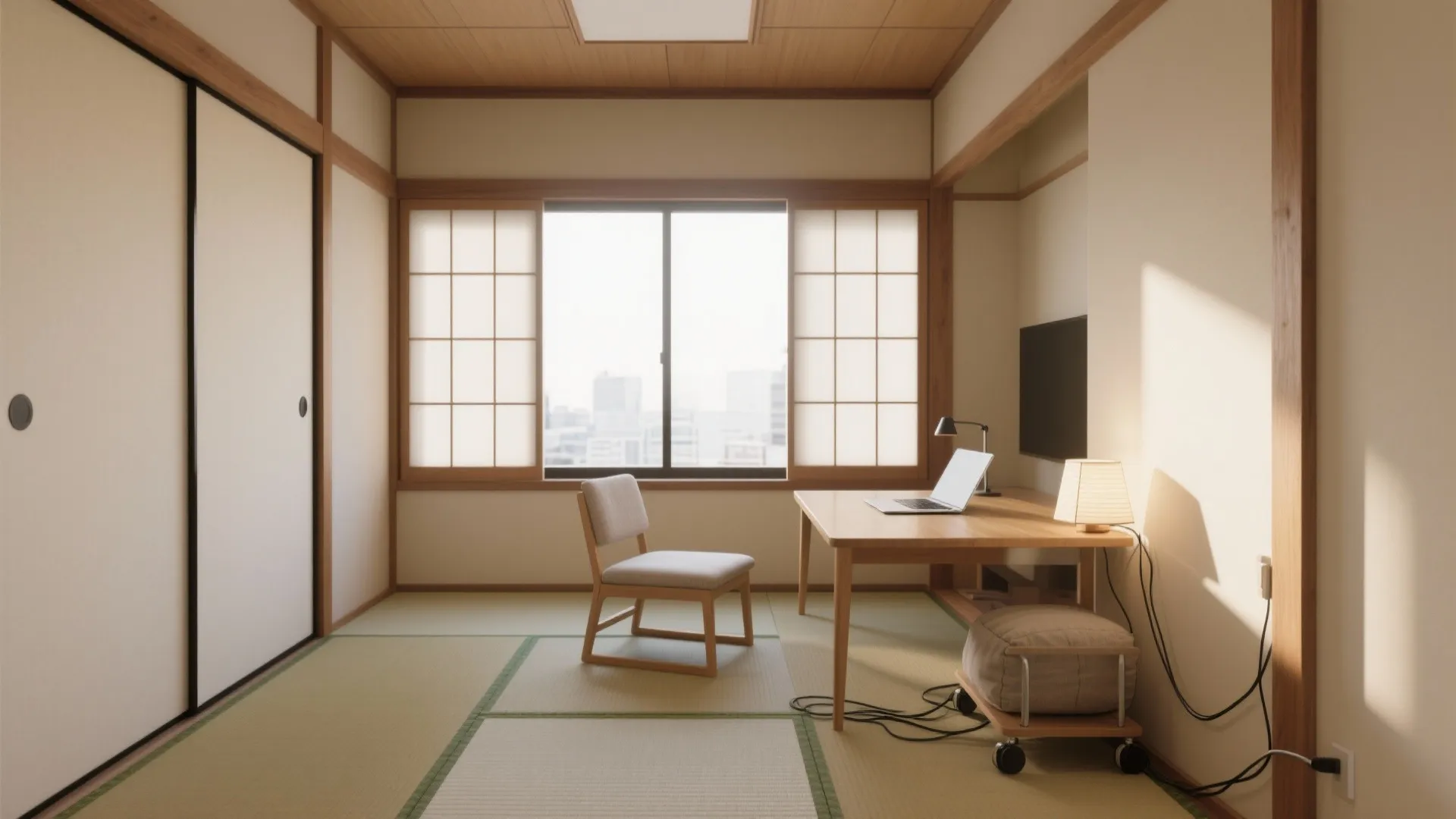 Tips 1: 和室をワーク・リトリート化し、東京小戸型でも“切り替え”を作る
