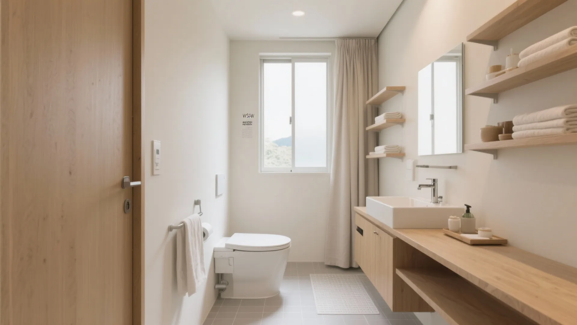 水回りは清潔を可視化：トイレと浴室の位置と“湿の捌き”