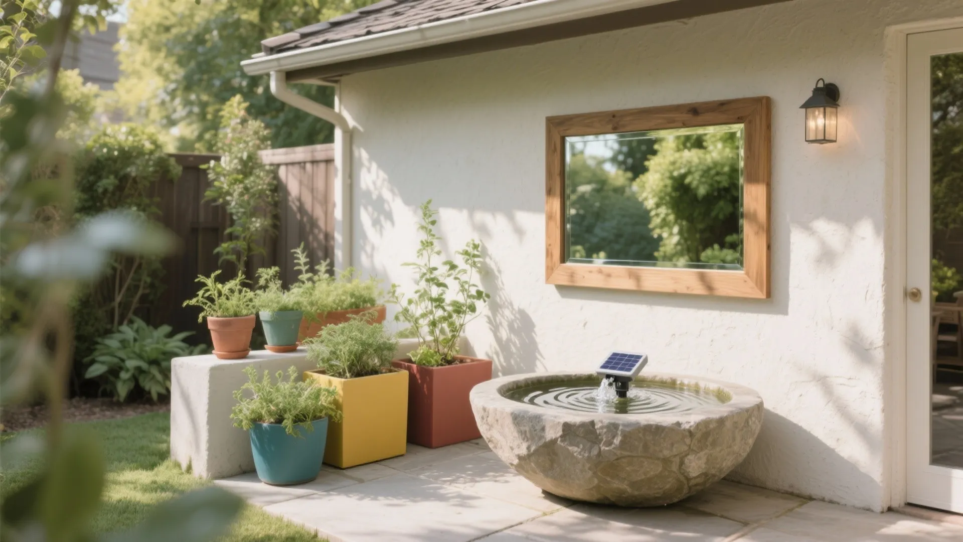 Micro Water Features and Mirror Magic