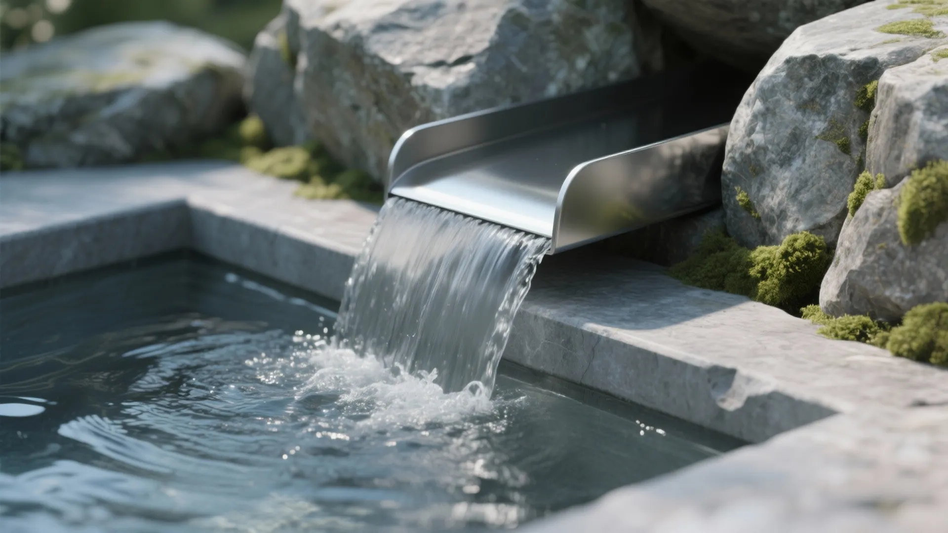 Water and Stone: Slimline Rills and Spillways