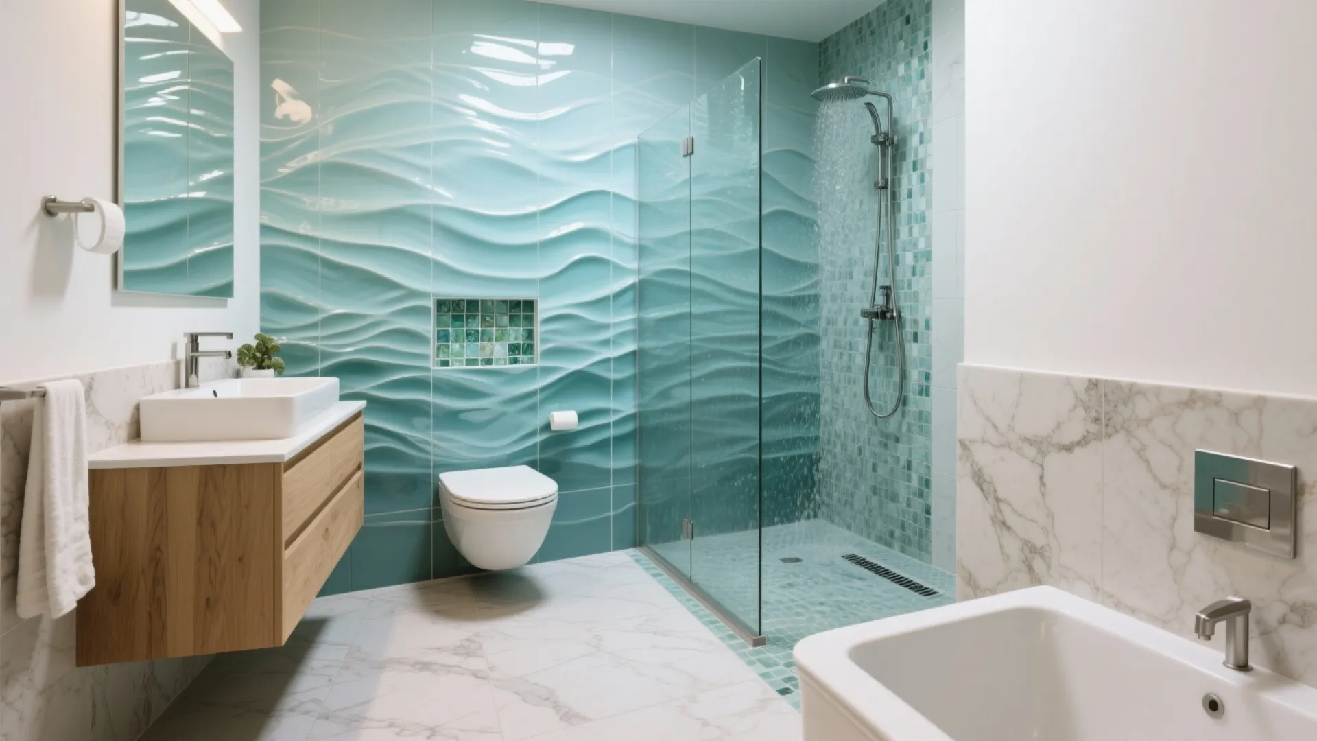 5 Bathroom Tiles Water Design Ideas That Work: A senior interior designer’s playbook for water-inspired tiles, small-space flow, and safer, brighter bathrooms