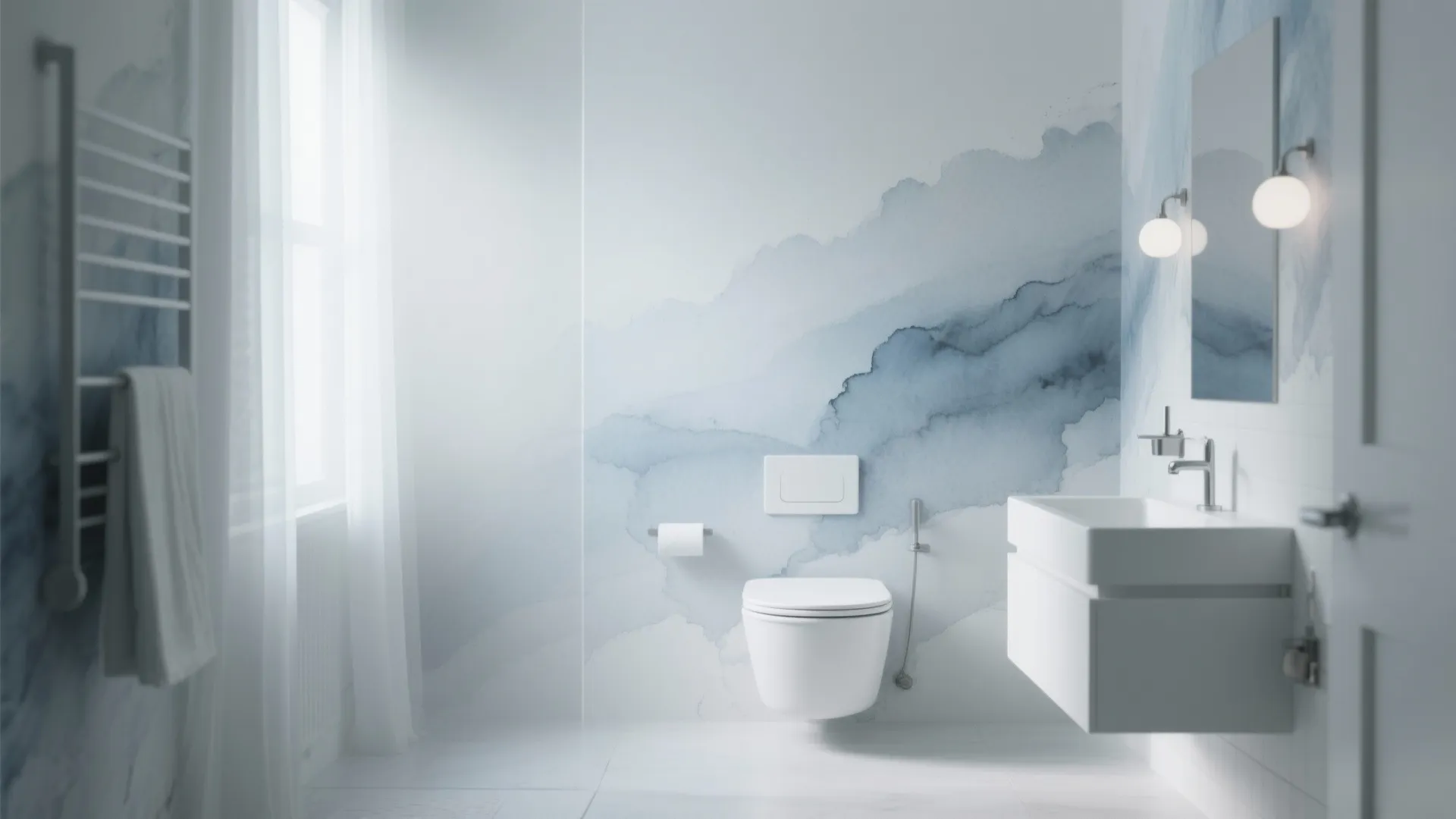 2. Soft Watercolor Wash