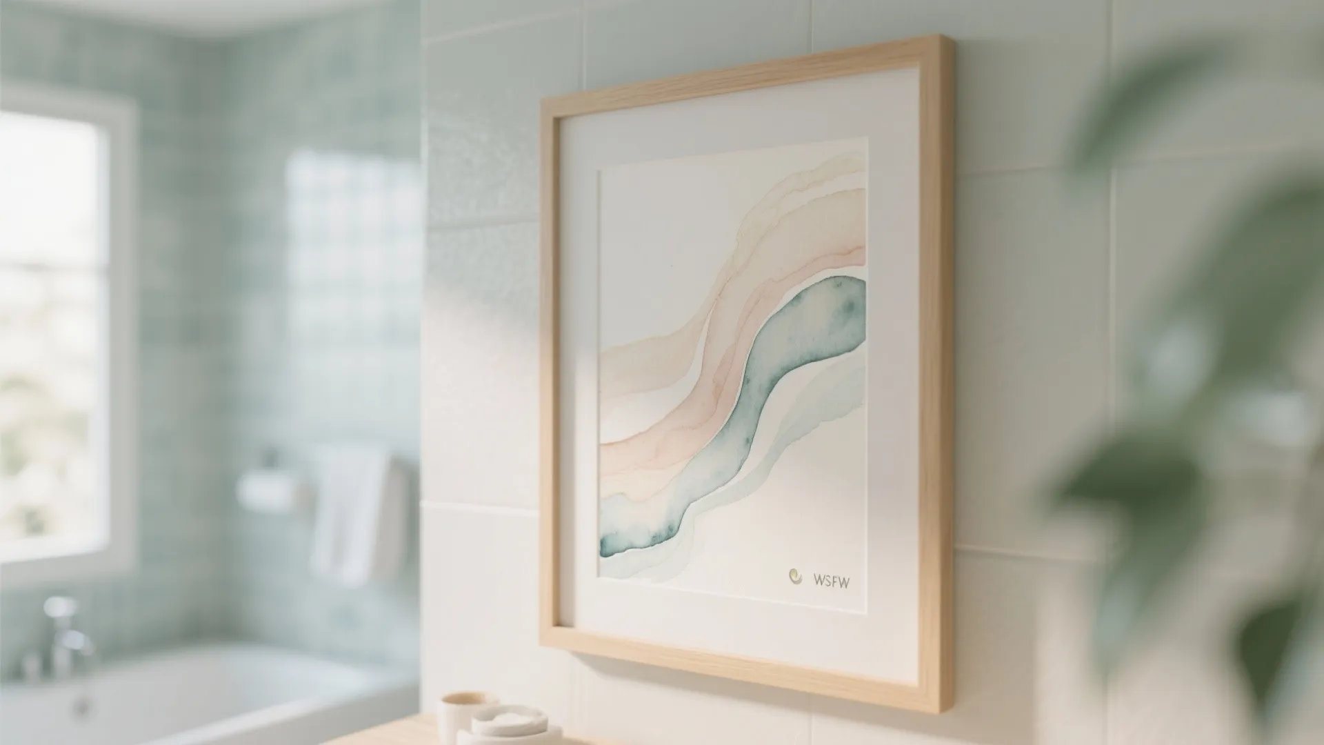 1. Watercolor Serenity