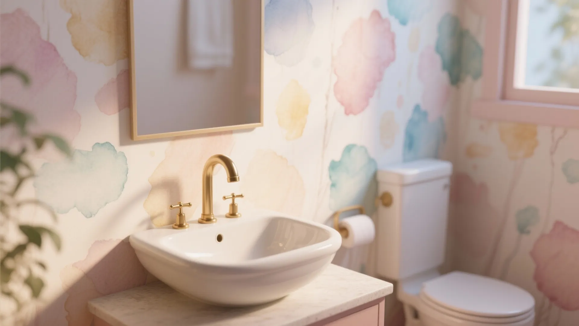 4. Soft Watercolor Wash