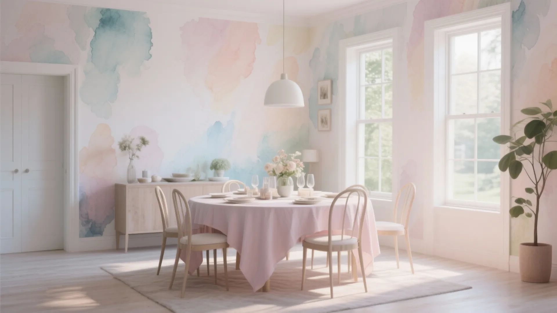 5. Soft Watercolor Wash