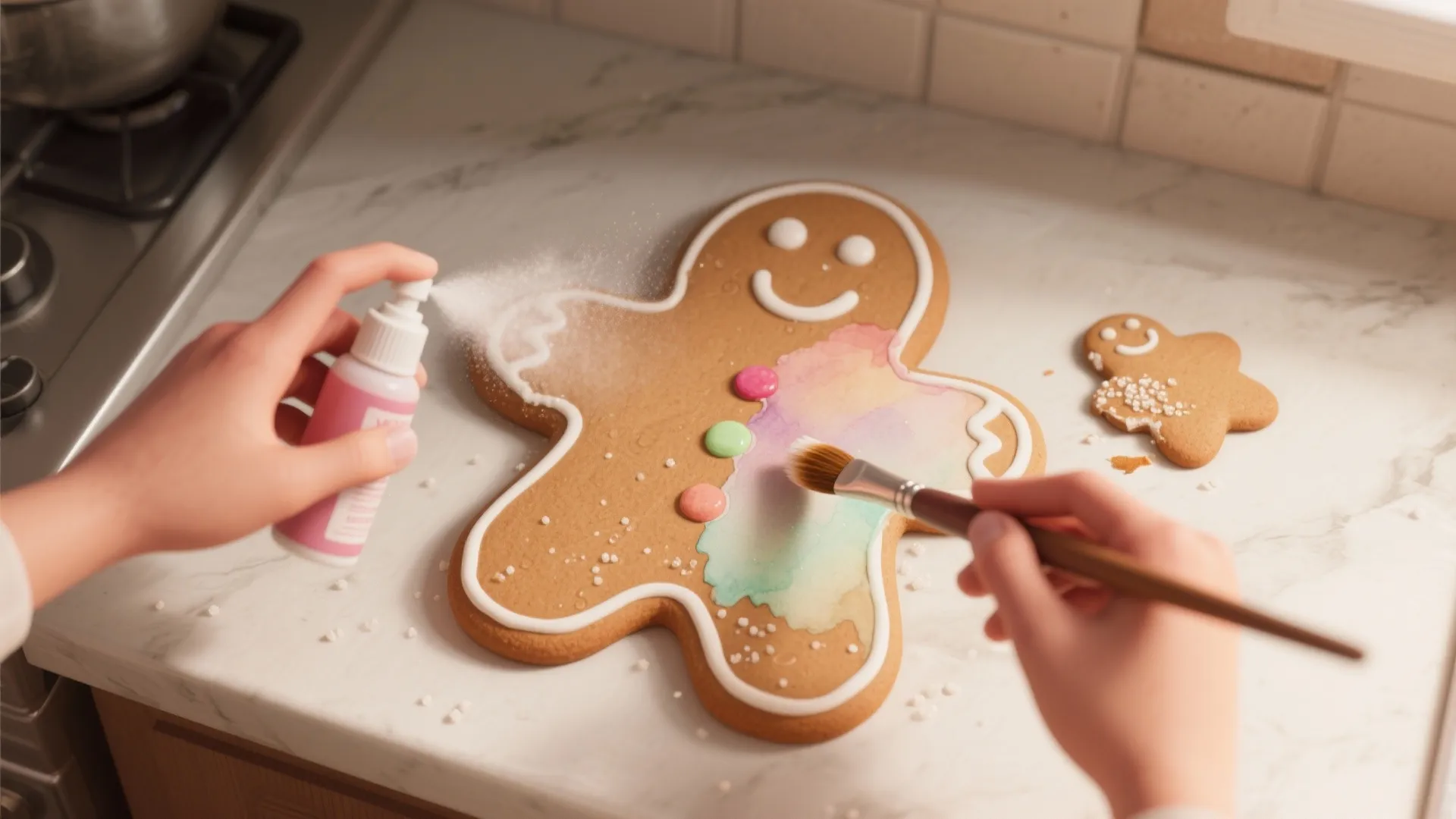 1. Edible Watercolor Washes