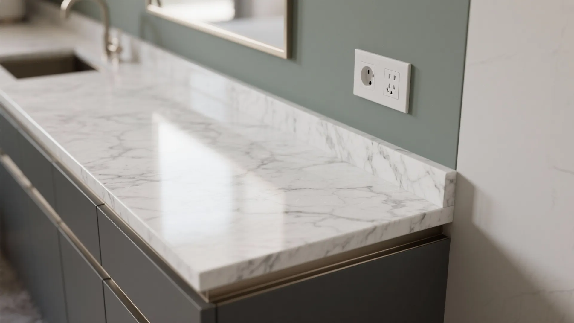 Half Wall + Breakfast Bar