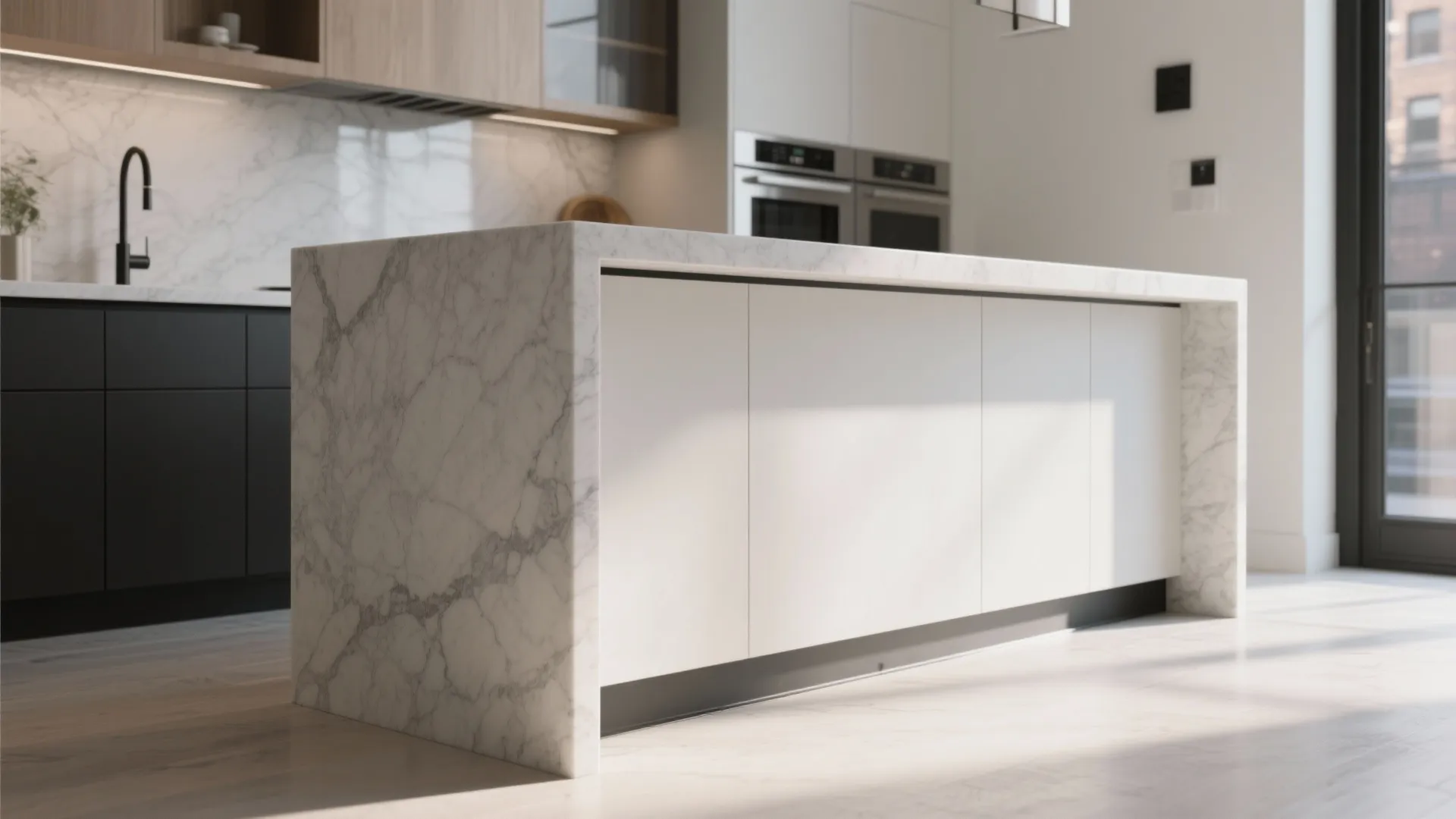 Sleek Shadow Reveals With a Waterfall Edge