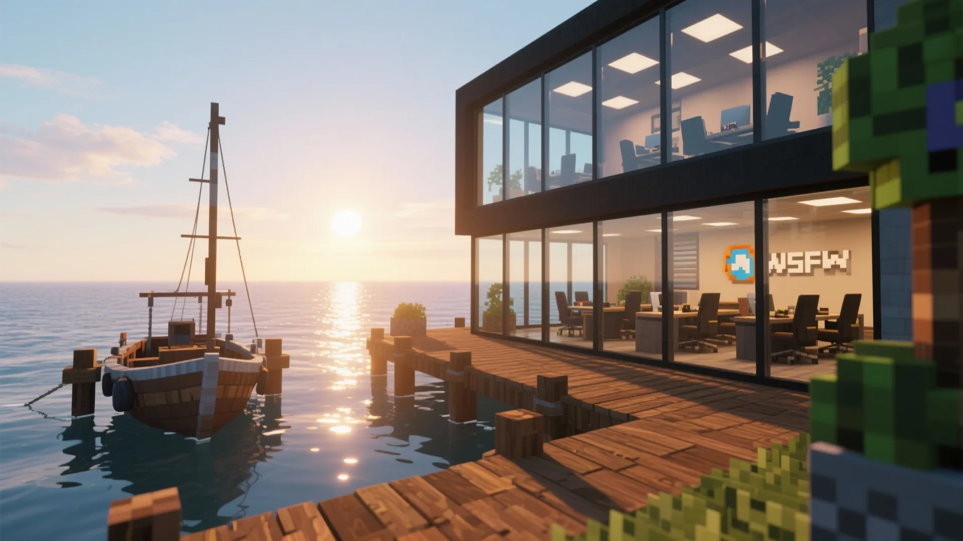 9. Waterfront Office with Dock