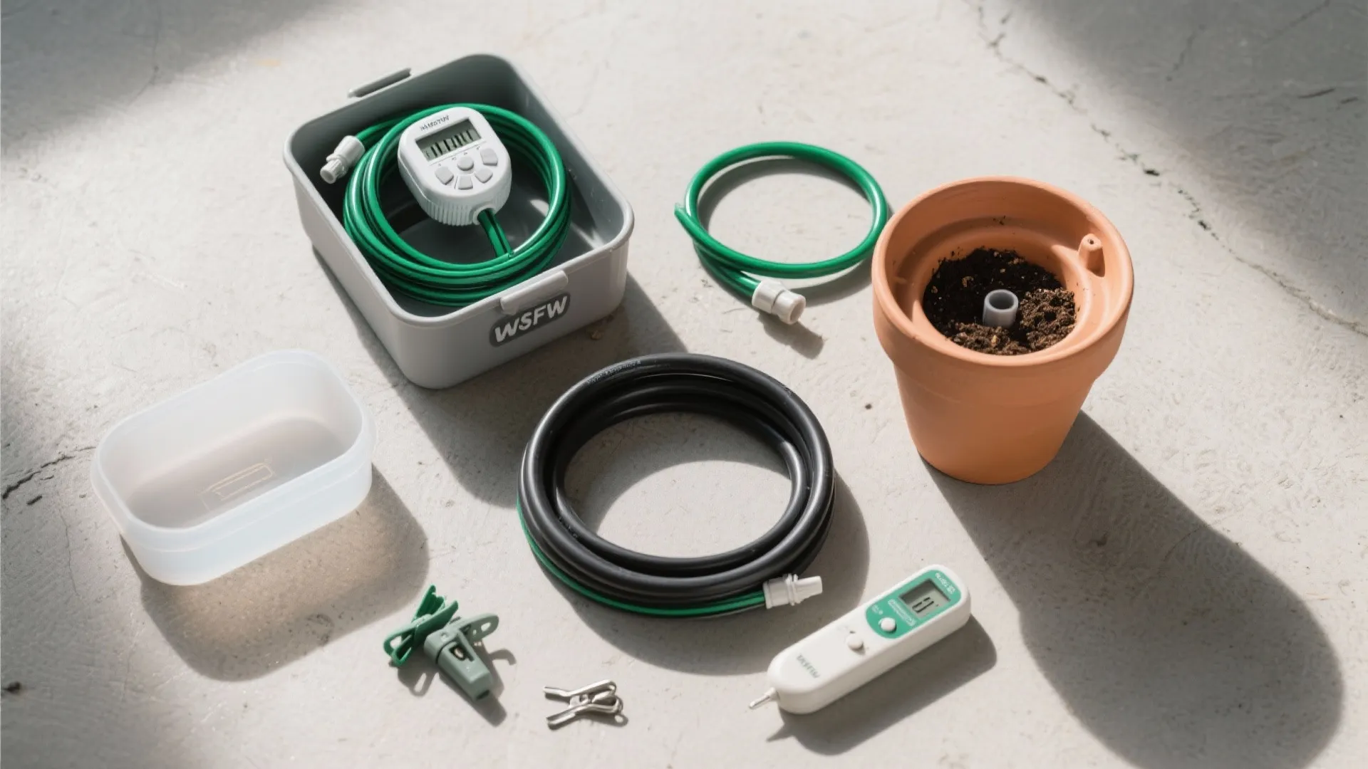 Smart Watering: Self-Watering Pots and Micro Drip Lines