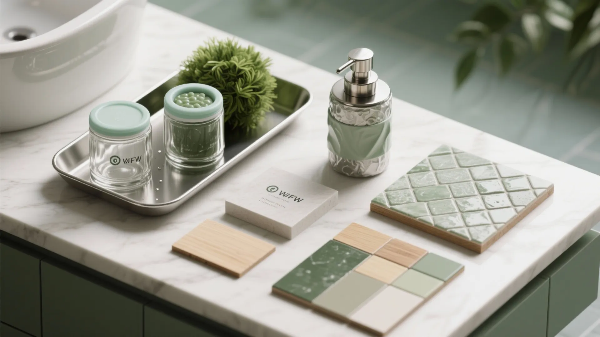 5. Curated styling with waterproof accessories