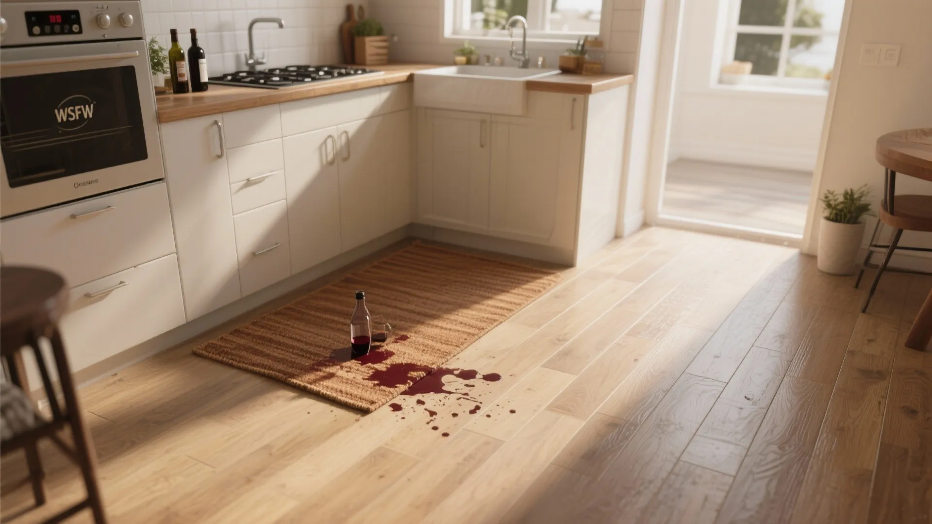 3. Waterproof luxury vinyl planks (LVP)