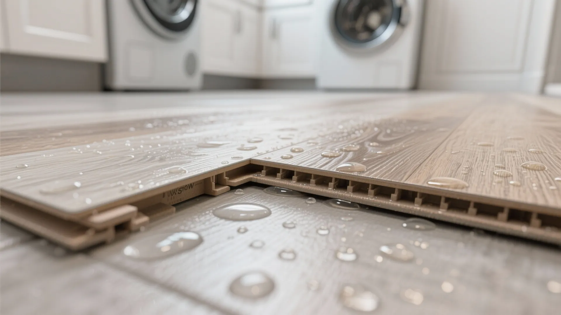 4. Waterproof luxury vinyl plank (LVP) for durability