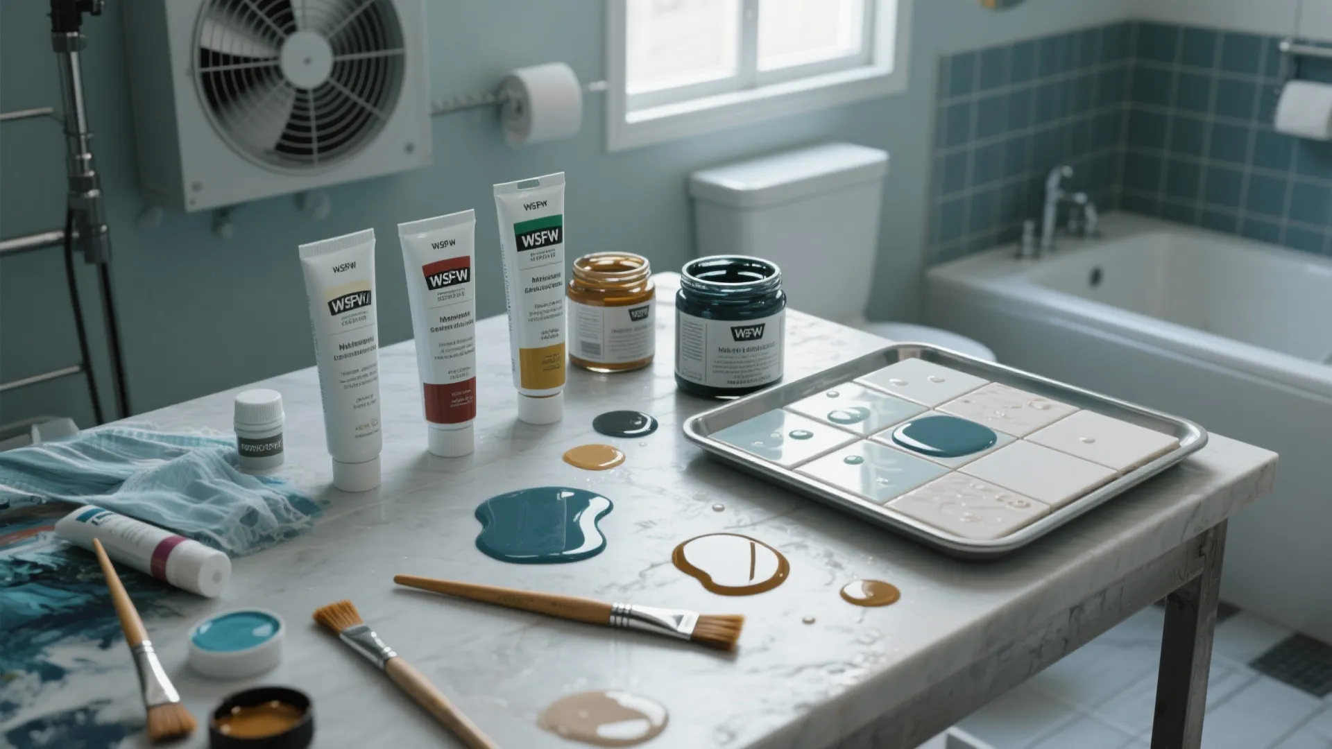 3. Water-Resistant Mixed Media