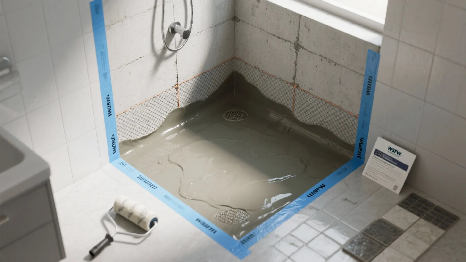 1) Waterproofing Membranes and Solid Substrate Prep