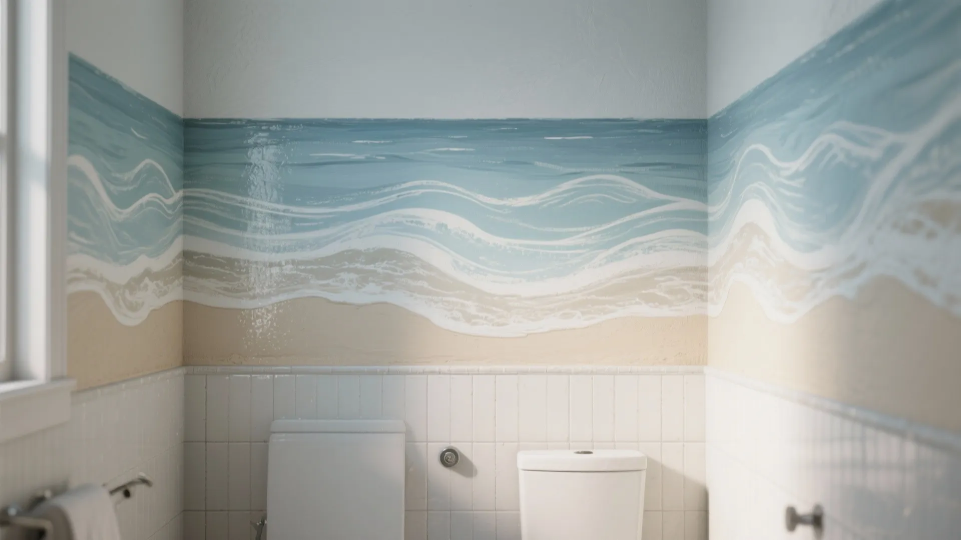 Idea 2: Waterproof Painted Mural