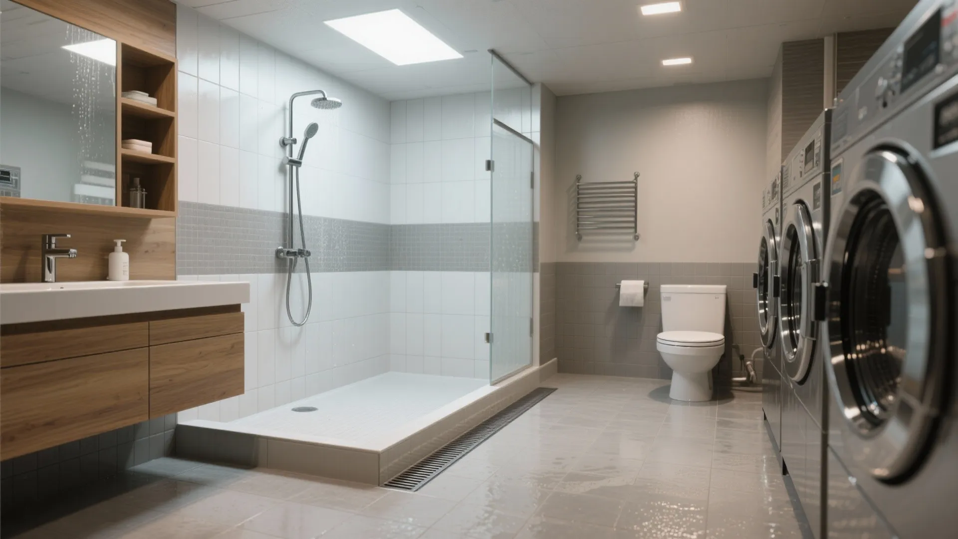 2. Build a Waterproof Wet Zone