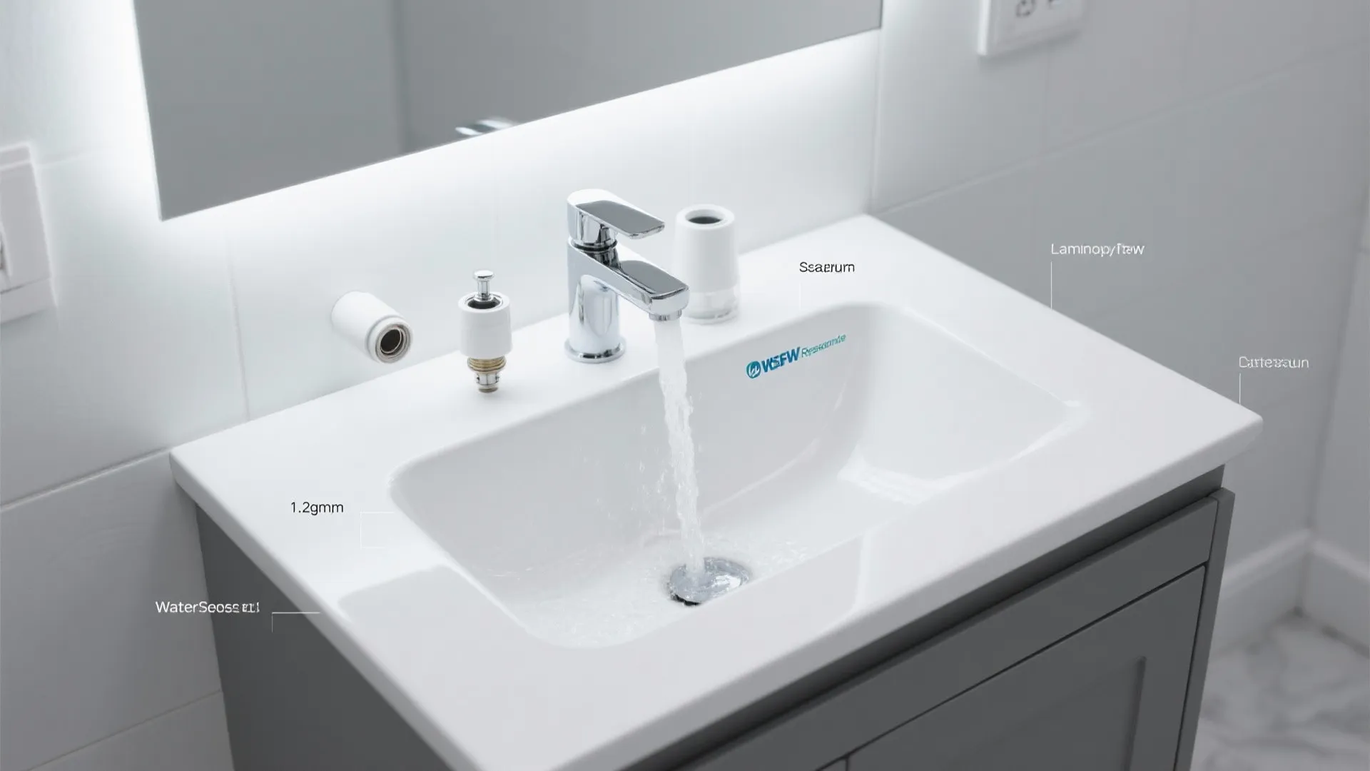 3) Water-saving aerators and EPA WaterSense-rated taps