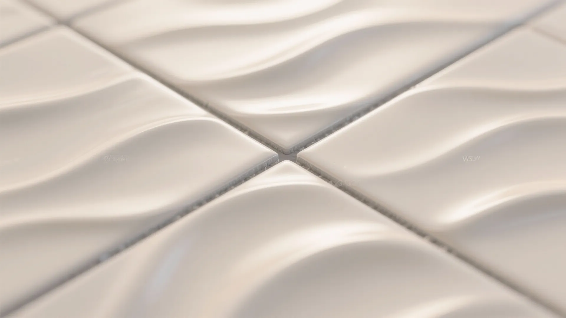 Soft Wave 3D Tiles for Airy Walls