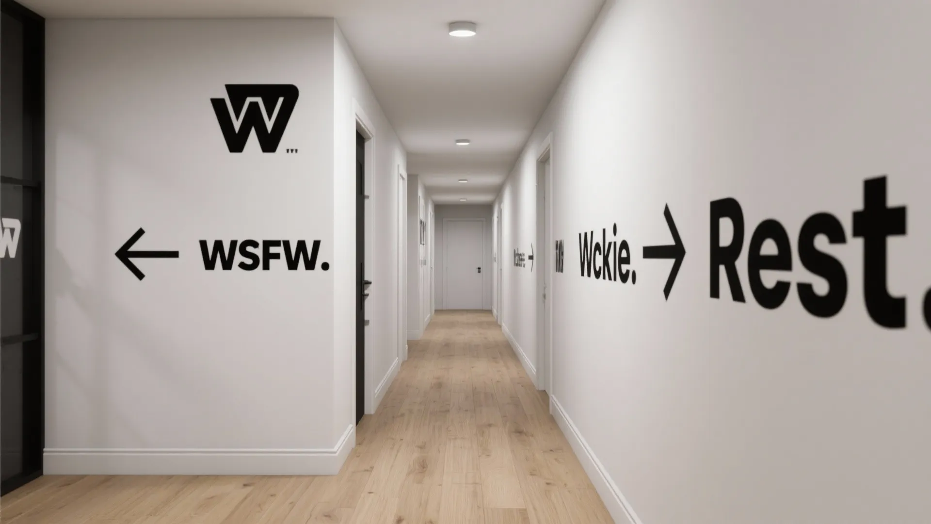 Wayfinding Words in Tight Passages