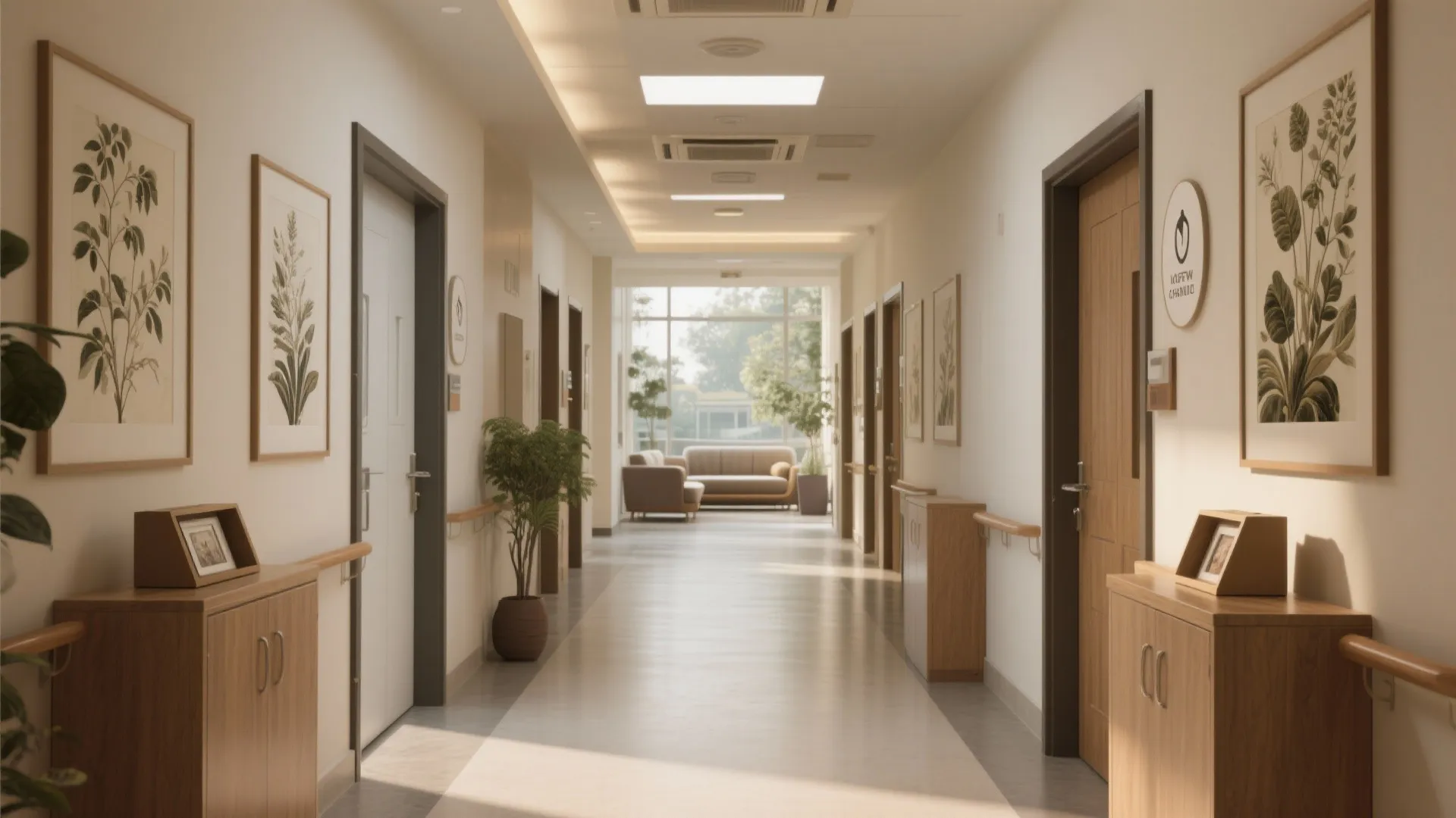 Clear wayfinding with dignity and memory support