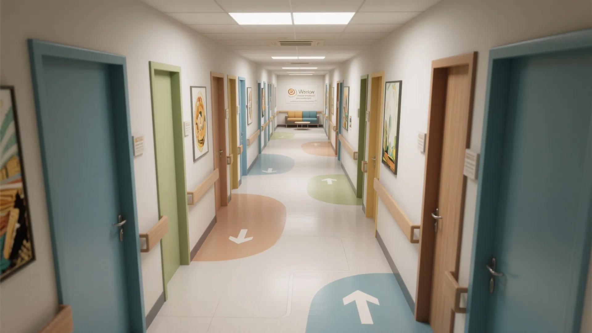 Clear wayfinding with dignity and memory support