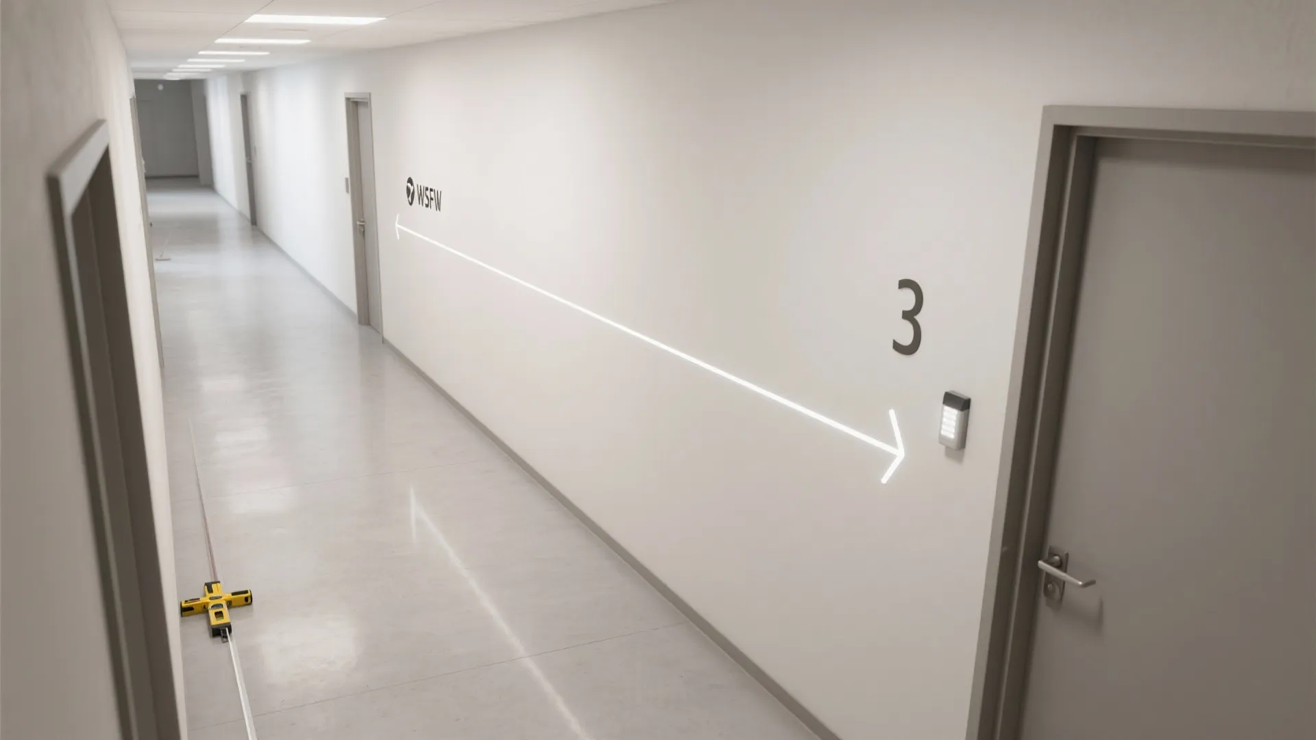 Wayfinding Lines and Numbers