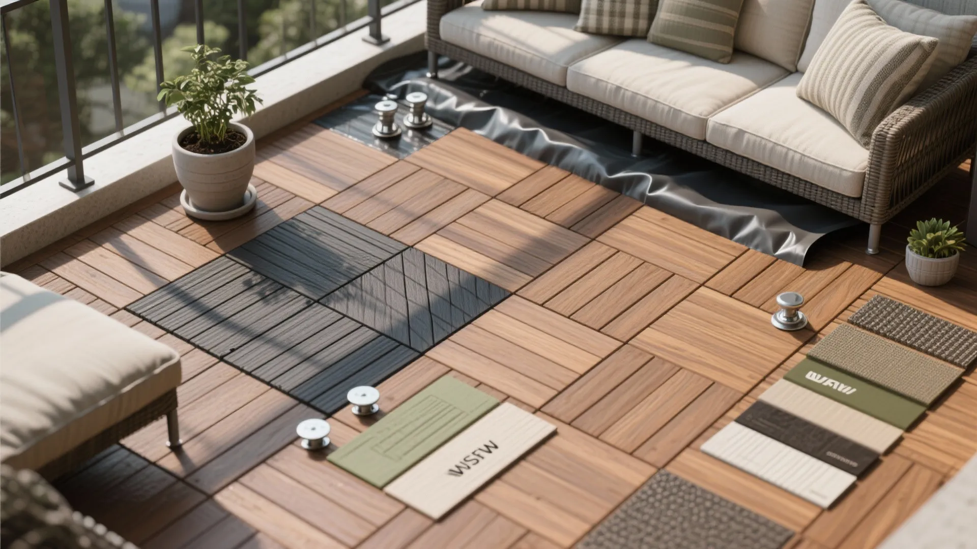 Weather‑smart materials and textures