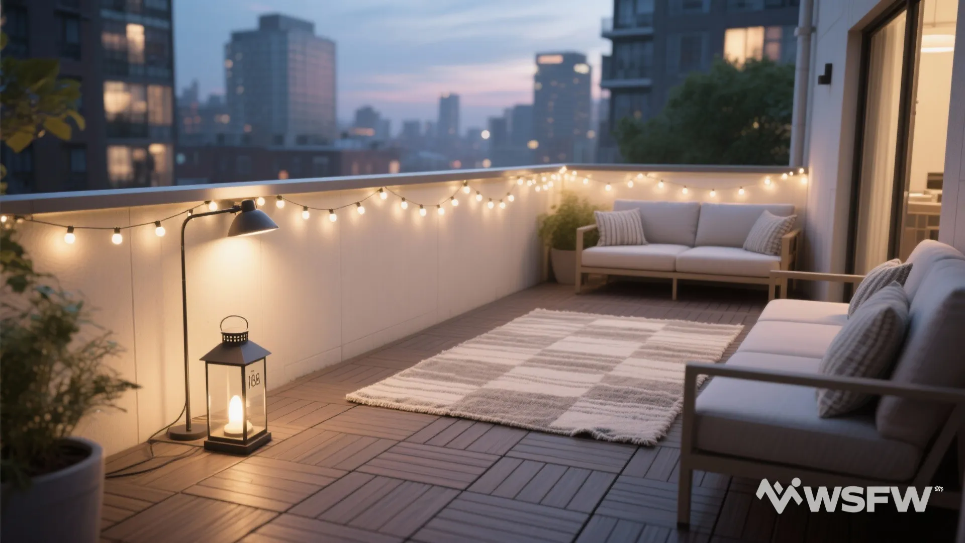 5) Weather-Savvy Surfaces and Lighting Layers