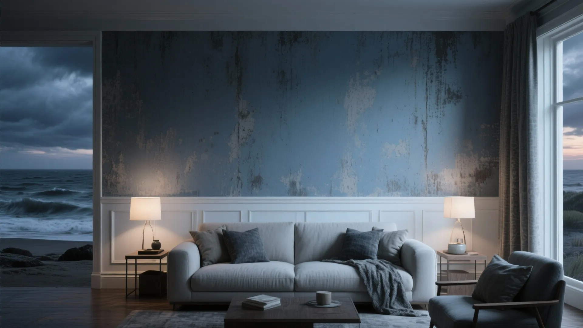 3. Weathered Blue Gray