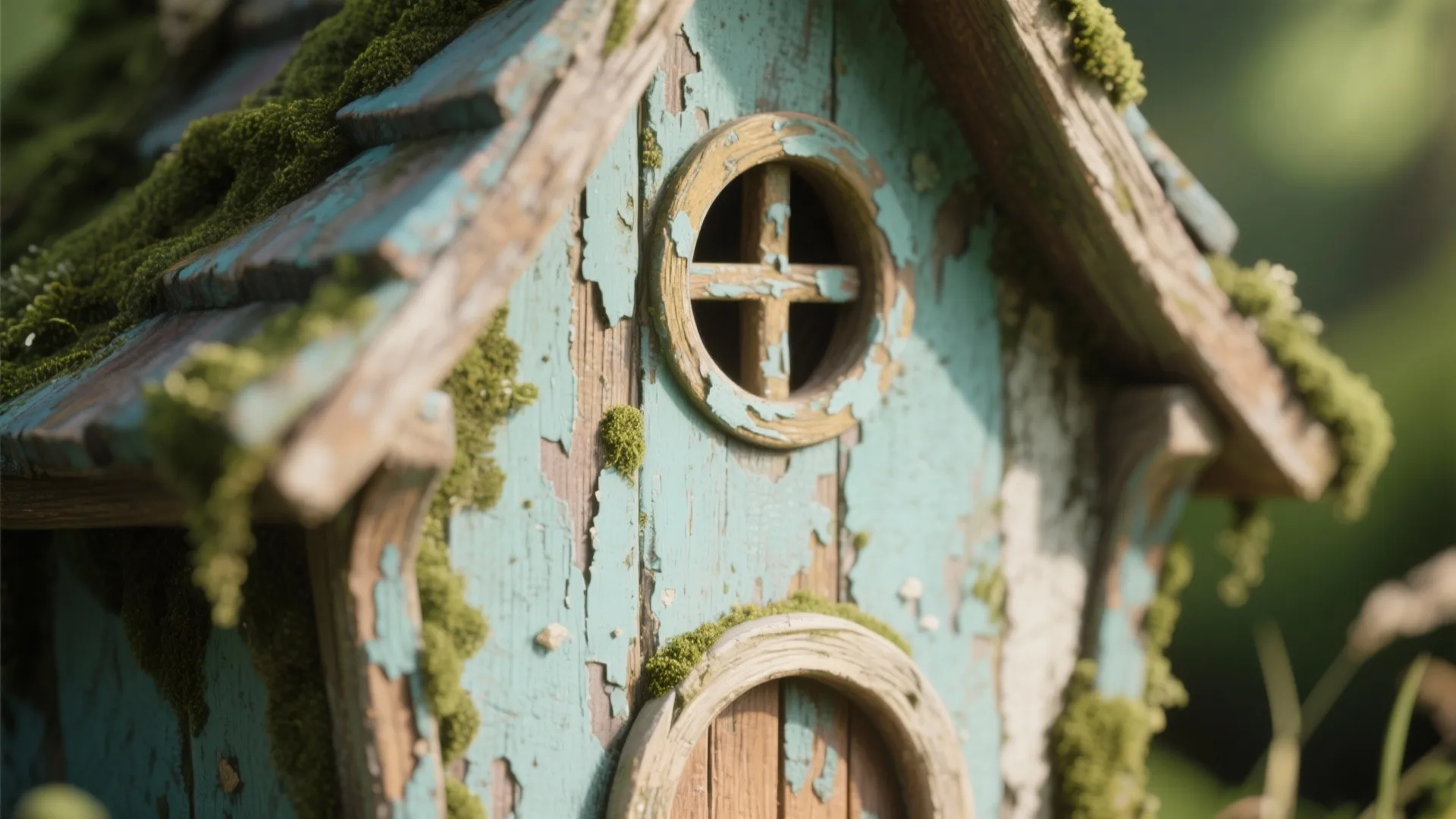 2. Weathered finishes for a lived-in charm