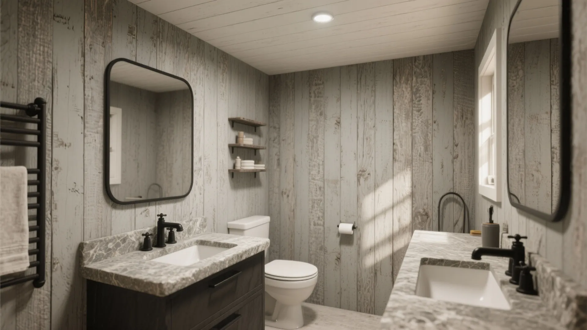 4. Weathered Gray Finish