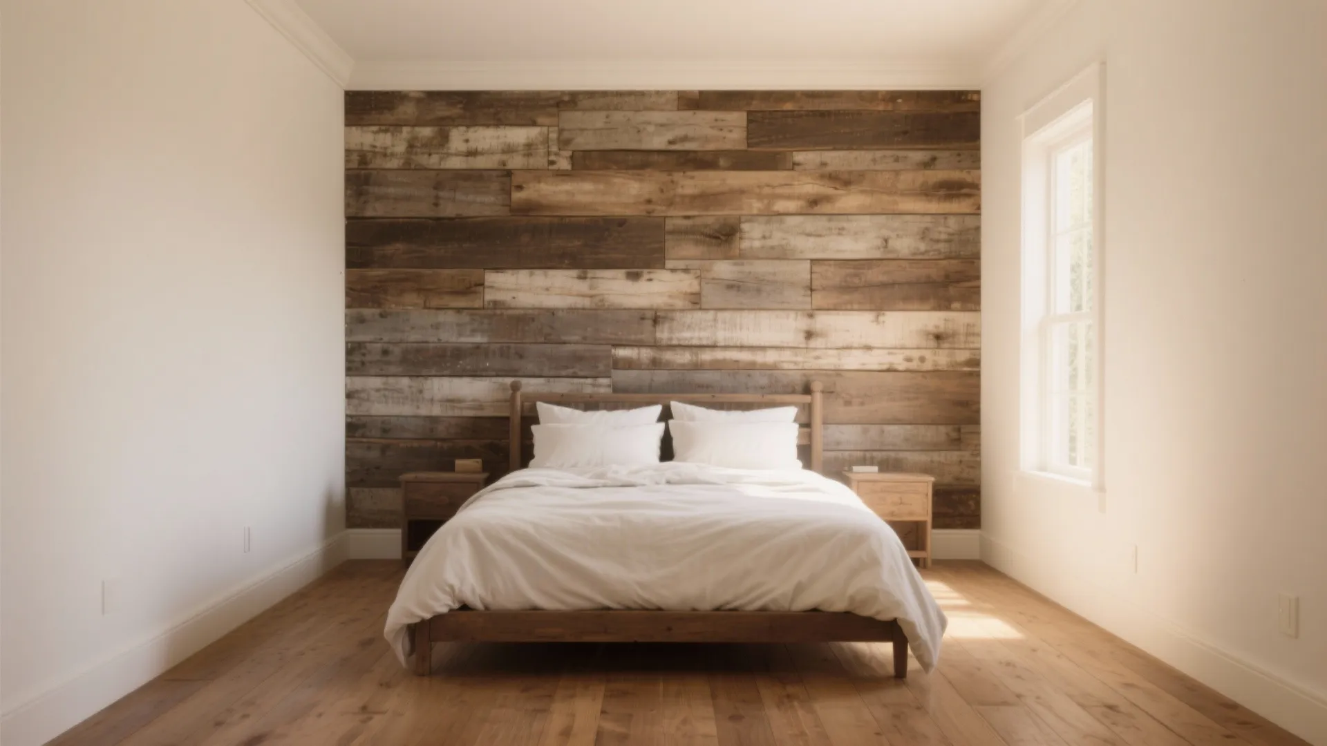 1. Weathered Wood and Warm Whites